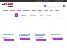 Tablet Screenshot of depasar.com